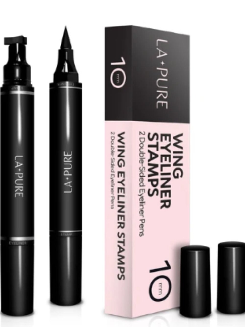 LA PURE Original 10mm Wing Eyeliner Stamps Cat Eyes Waterproof Skin Friendly NEW
